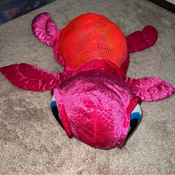 Goffa International Pink Plush Sea Turtle Stuffed Animal - Picture 3 of 11